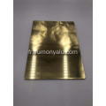 Panneau composite miroir en aluminium doré